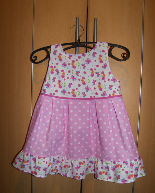 Zástěrka - šatičky, 3-4 roky — foto 2