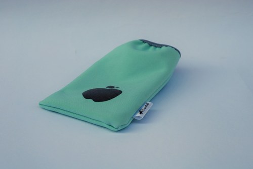 Softshell obal na mobil - jablko/mint — foto 2