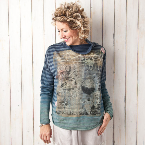 Top "zlaté časy" - vel. S/M — foto 4