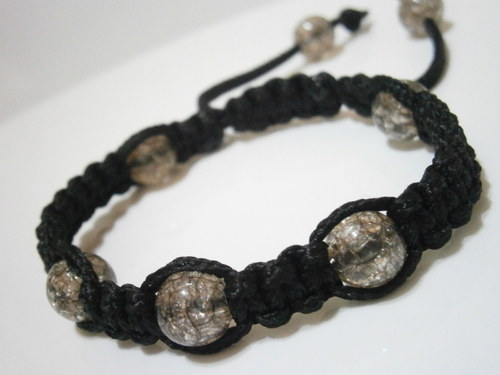 Pánský Shamballa náramek (makramé/macramé) — foto 2