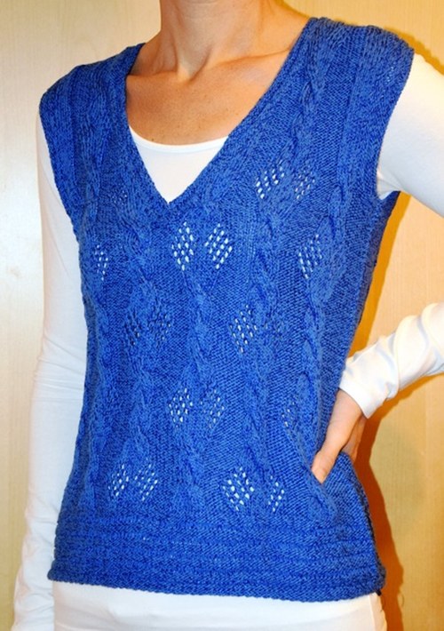 Pletená vesta / Top — foto 2