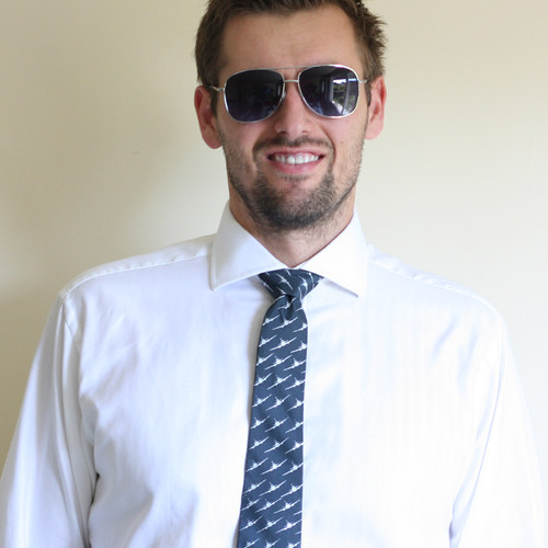 Kravata aviator #2 black — foto 4