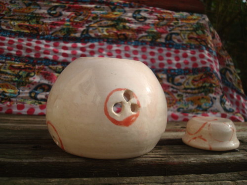 Červené kolečko (lampička) — foto 3