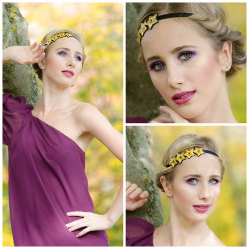 Čelenka s hvězdami Starlet Yellow — foto 2