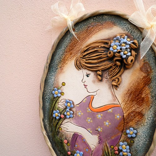 Dívka s pomněnkami — foto 3