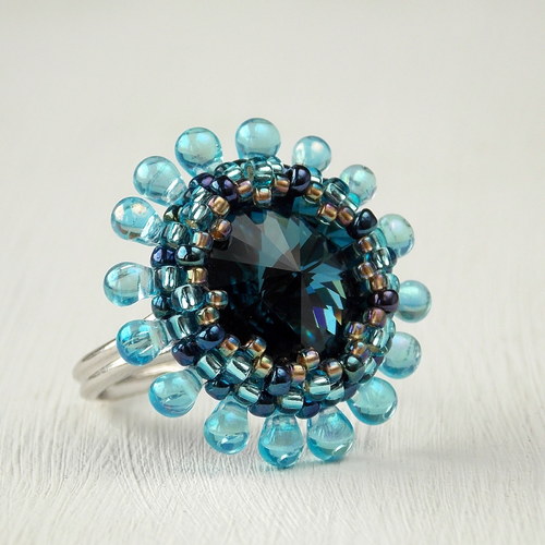 Winter Night - prsten - Swarovski... — foto 3
