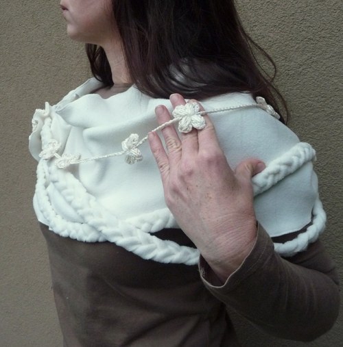 Nákrčník - pelerínka - náhrdelník — foto 3