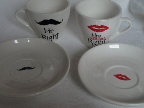 Espresso šálky - Mr. and Mrs. Right — foto 3