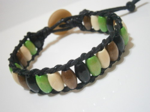 Přírodní pánský náramek (Wrap Bracelet) — foto 2