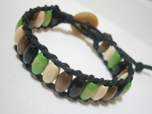 Přírodní pánský náramek (Wrap Bracelet) — foto 3