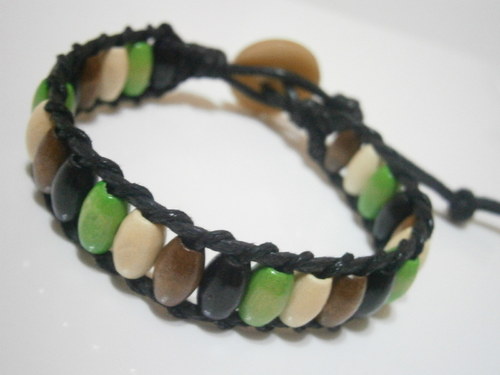 Přírodní pánský náramek (Wrap Bracelet) — foto 6