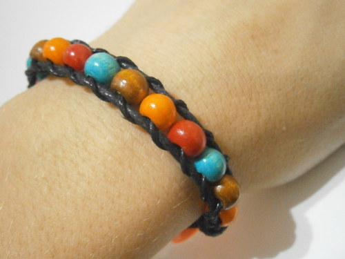 Barevný náramek (Wrap Bracelet) — foto 5
