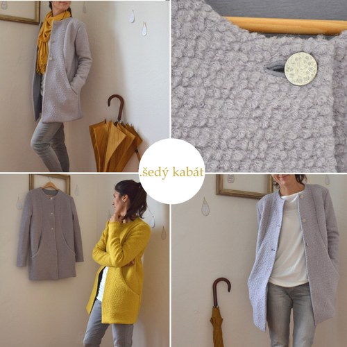 .šedý kabát — foto 2