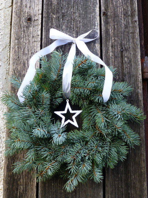 Adventní modrý s hvězdou — foto 2