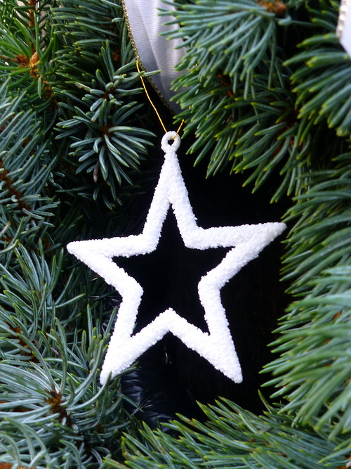 Adventní modrý s hvězdou — foto 4