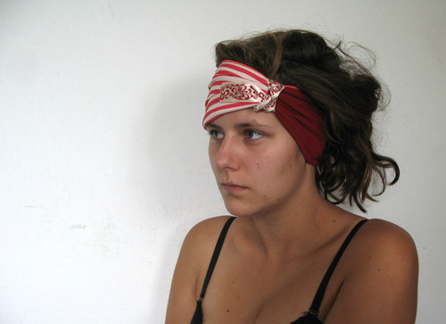 Pružná oboustranná čelenka — foto 2
