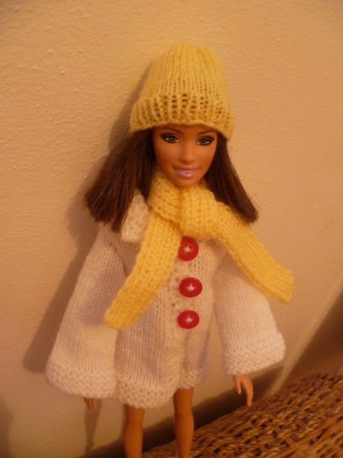 Čepice a šála pro barbie — foto 2