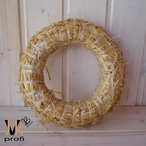 Slaměný věnec 20 cm — foto 3