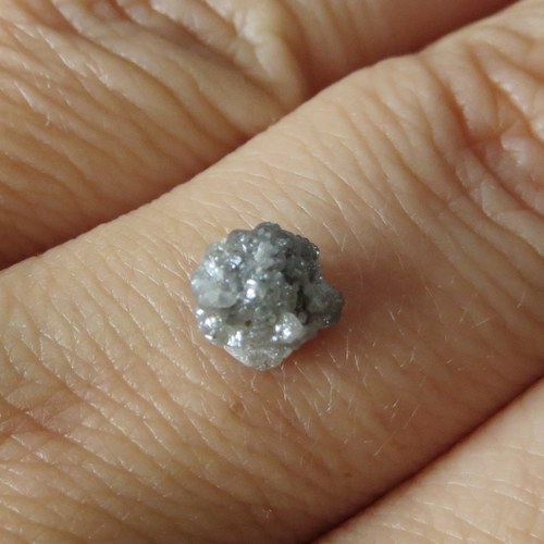 Stříbrný surový diamant č.2 — foto 2