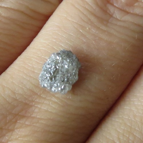 Stříbrný surový diamant č.4 — foto 2