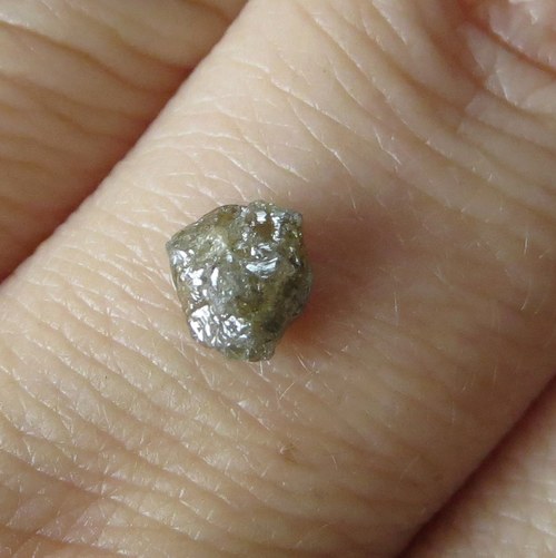 Stříbrný surový diamant č.5 — foto 2