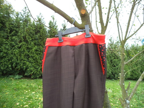Dámské softshellové kalhoty - hnědé — foto 6