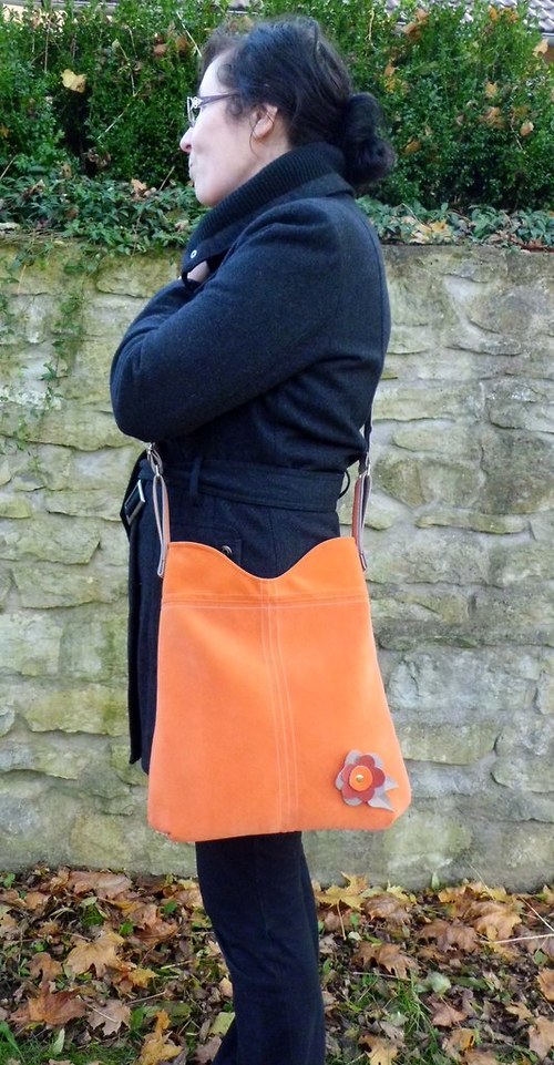 Bibi semišová oranžáda — foto 2