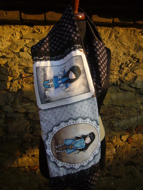 Nákrčník - Little Gorjuss - Black — foto 3