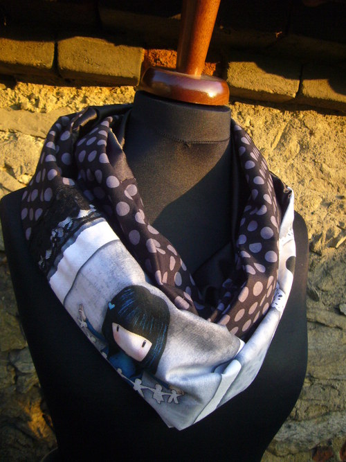 Nákrčník - Little Gorjuss - Black — foto 5