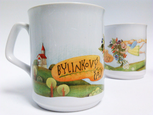 Bylinkový čaj - keramický hrníček — foto 3