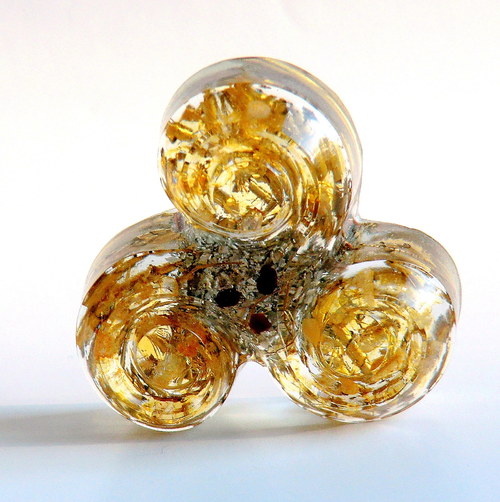 Amulet vířivé Energie * Triskelion * Citrínový — foto 4