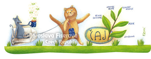 Čaj - keramický hrníček — foto 4