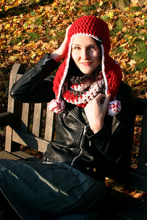 Háčkovaný nákrčník — foto 2