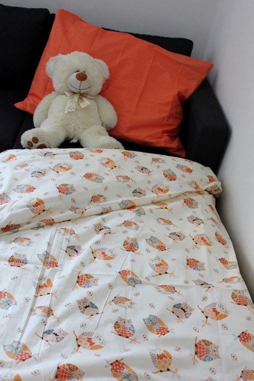 Povlečení oranžové sovy — foto 2