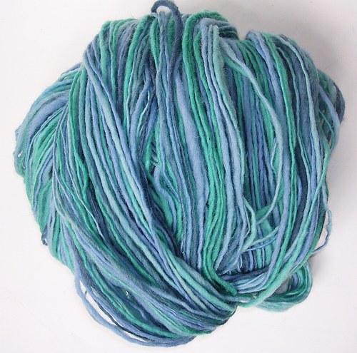Tyrkys vede?????2-ručně předené 198m--80g — foto 2