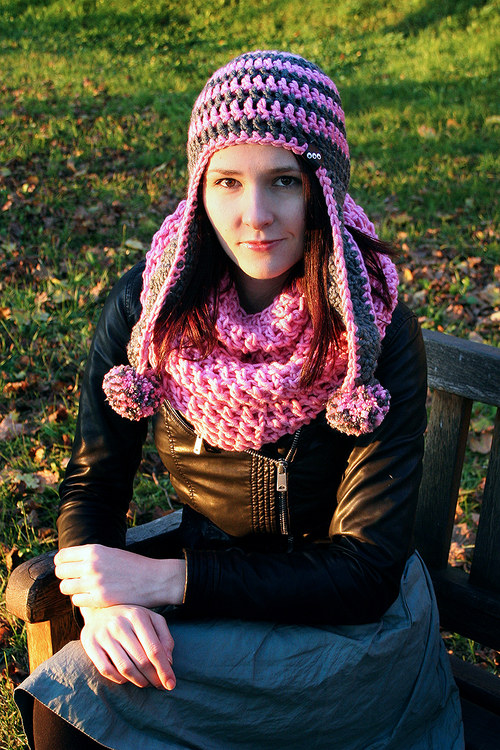 Háčkovaný nákrčník — foto 2