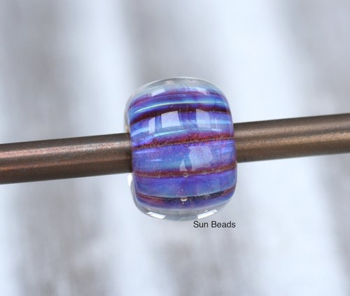 Big hole bead - Vlnka růžová — foto 3