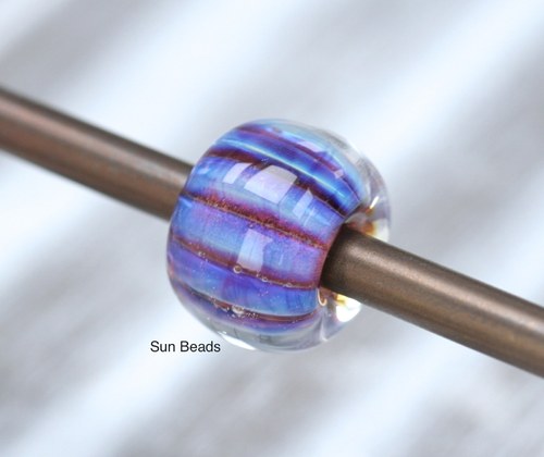 Big hole bead - Vlnka růžová — foto 4
