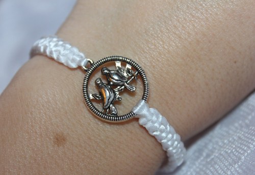 Zamilovaní ptáčci.. Náramek makramé/shamballa — foto 6