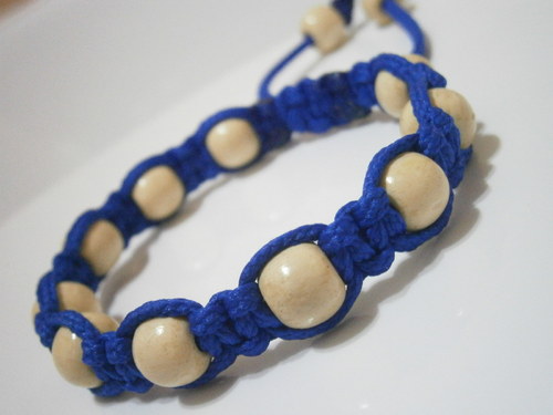 Pánský náramek (macramé) — foto 2