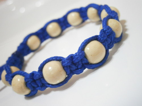 Pánský náramek (macramé) — foto 3