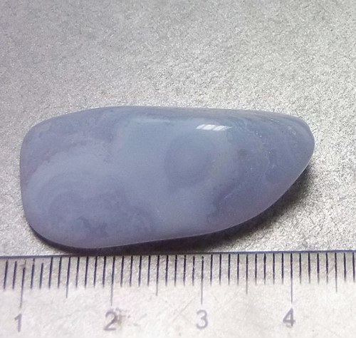 Chalcedon modrý - B545 — foto 2