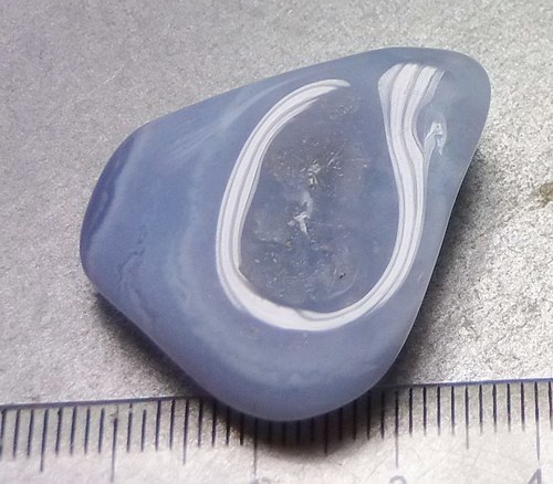 Chalcedon modrý - B547 — foto 3