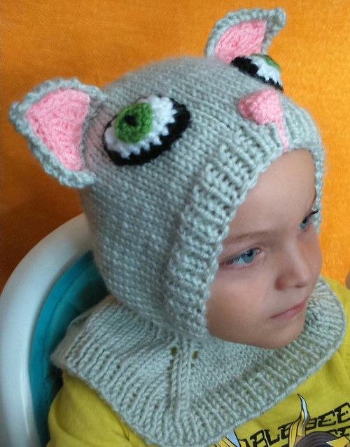Dětská zimní kukla KOČIČKA — foto 2