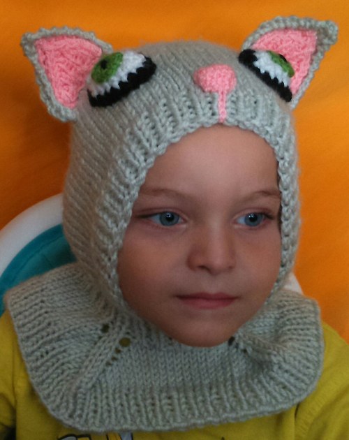 Dětská zimní kukla KOČIČKA — foto 3