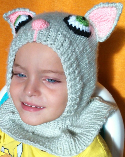 Dětská zimní kukla KOČIČKA — foto 6