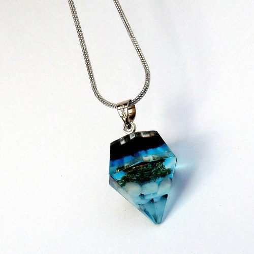 Orgonitový přívěsek * Diamant * NADĚJE — foto 2
