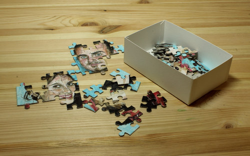Ručně malované puzzle na přání II. — foto 3