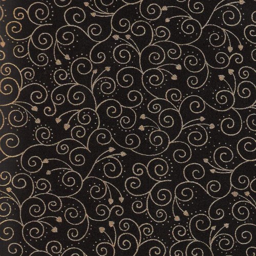 Černá se spirálkami a srdíčky - FQ — foto 2