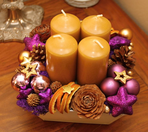 Adventní svícen — foto 3
